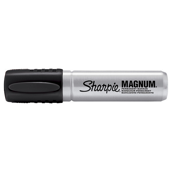 Sharpie Permanent Marker, Oversized Chisel Tip Black PK12 44001A