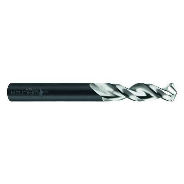 Walter Screw Machine Drill Bit, 10.80 mm Size, 130  Degrees Point Angle, High Speed Steel, Uncoated Finish A1148-10.8