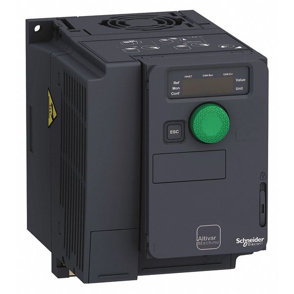 Schneider Electric Variable Frequency Drive, 1 HP, 1.7A ATV320U07S6C