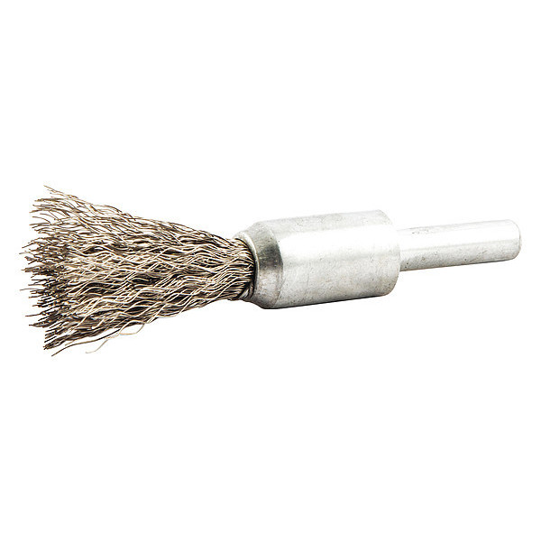 Zoro Select End Brush, Shank 1/4", Wire 0.008" dia. 66254443069