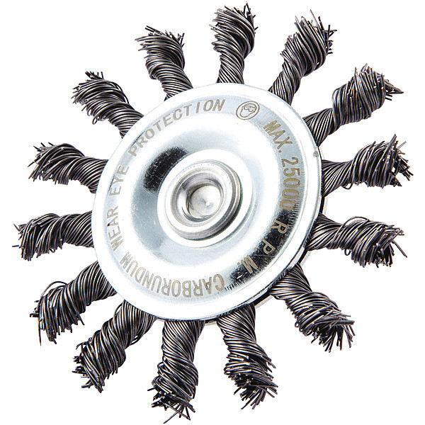 Zoro Select Wire Wheel Brush, 0.014" dia. Wire 66254443066