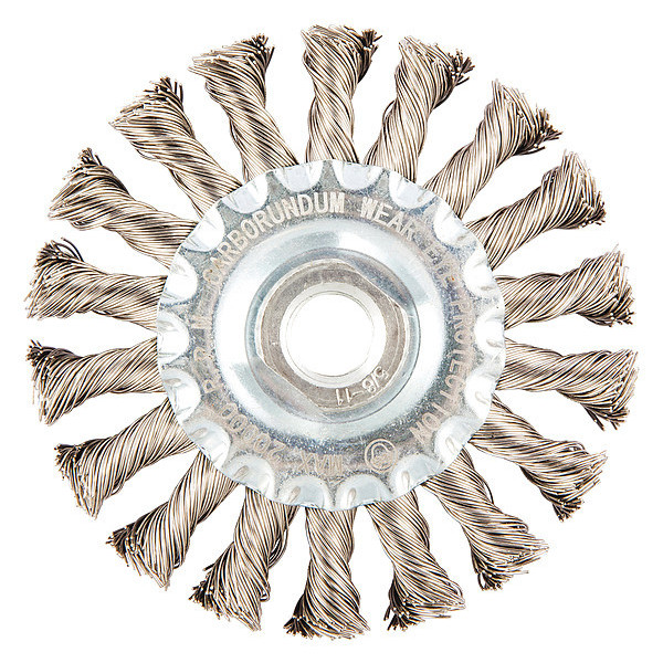 Zoro Select Wire Wheel Brush, 0.020" dia. Wire 66252838515