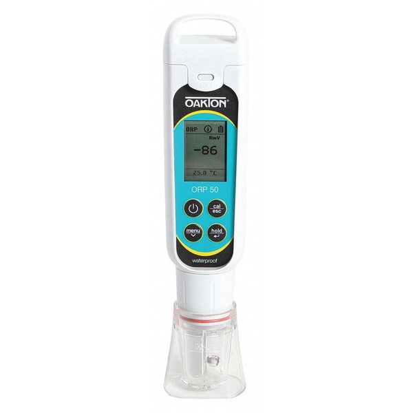 Oakton ORP Meter, LCD Display, Waterproof 35634-45