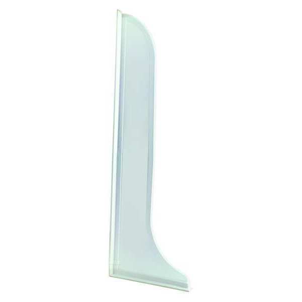 Zoro Select Shower Splash Guard, 48" L, Unfinished, PR 15263