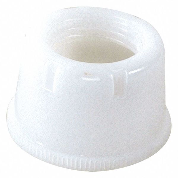 Zoro Select Tub and Shower Flange Nut, 1" L, PK10 98345N