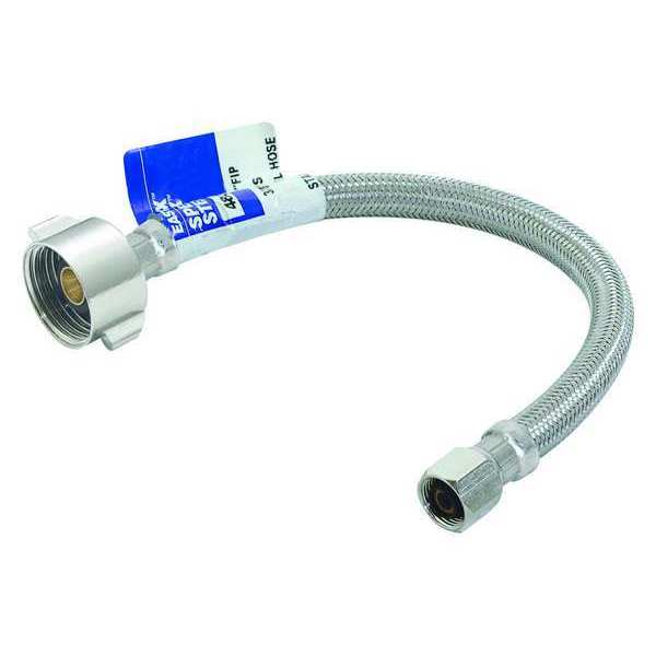 Zoro Select Supply Line, 7/8" Outlet, 3/8" Inlet Size 48088