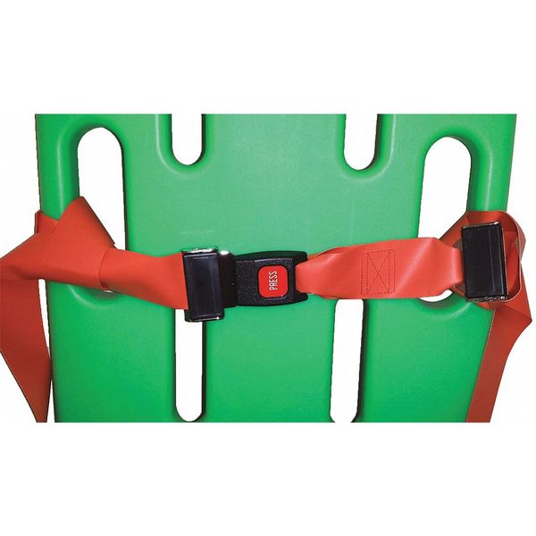 Dick Medical Supply Strap, Orange, 7 ft. L x 2-1/2" W x 3" H 11173 OR