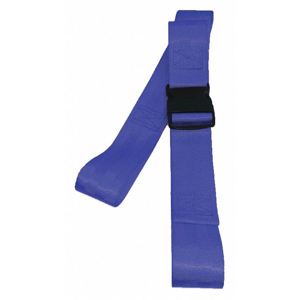 Dick Medical Supply Strap, Blue, 7 ft. L x 2-1/2" W x 3" H 17172 BL