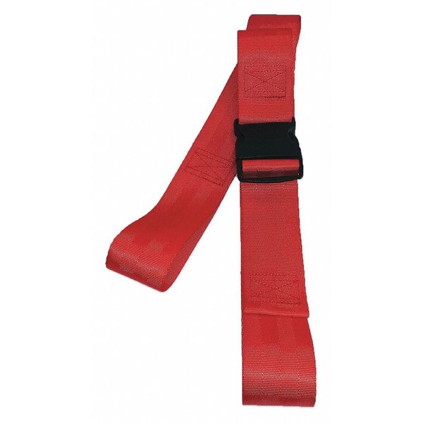 Dick Medical Supply Strap, Red, 5 ft. L x 2-1/2" W x 3" H 17152 RD