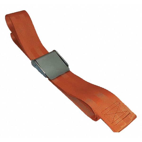 Dick Medical Supply Strap, Orange, 9 ft. L x 2-1/2" W x 3" H 12091 OR