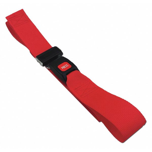 Dick Medical Supply Strap, Red, 9 ft. L x 2-1/2" W x 3" H 21091 RD