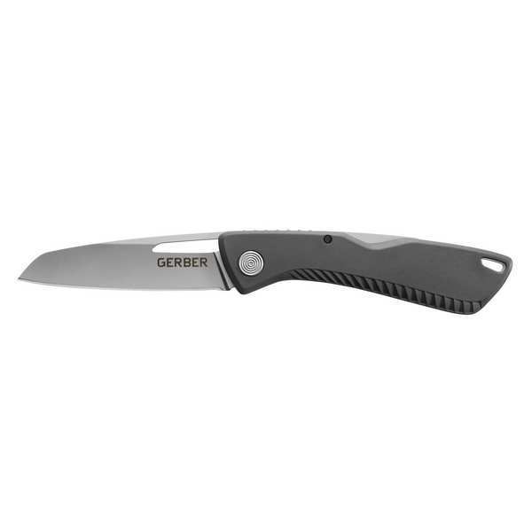 Gerber Folding Knife, Fine Edge, Blade 3-1/4" L 31-003214