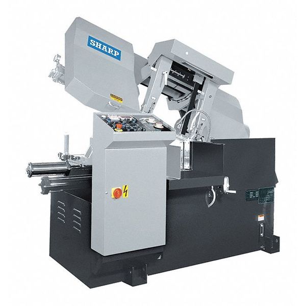 Sharp Band Saw, 10" x 10" Rectangle, 8" Round, 7 in Square, 220V AC V, 5 hp HP SW-120A