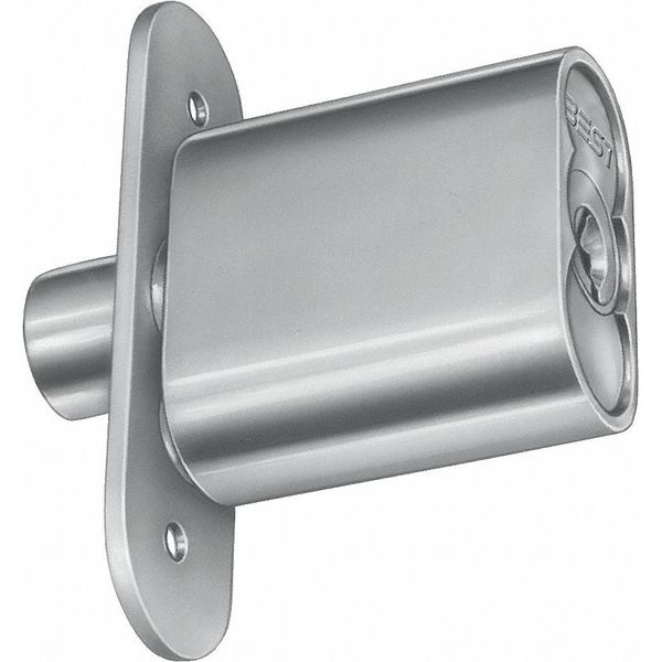 Best Sliding Door Push Lock, Satin Chrome 2S73626