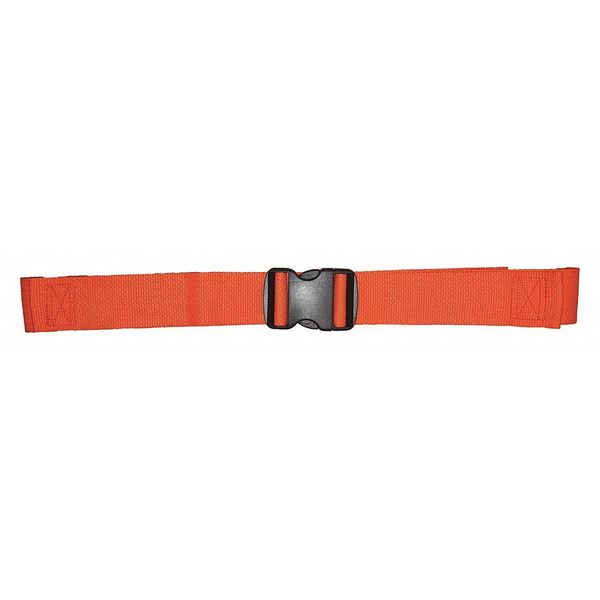 Dick Medical Supply Strap, Orange, 6 ft. L x 2-1/2" W x 3" H 48061 OR