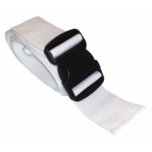 Dick Medical Supply Strap, White, 6 ft. L x 2-1/2" W x 3" H 48061 WH