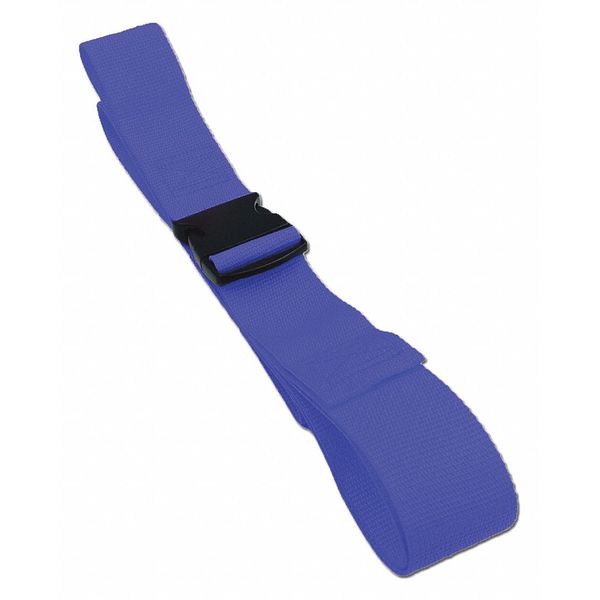 Dick Medical Supply Strap, Blue, 7 ft. L x 2-1/2" W x 3" H 47071 BL