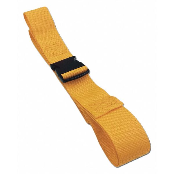Dick Medical Supply Strap, Yellow, 9 ft. L x 2-1/2" W x 3" H 47091 YL