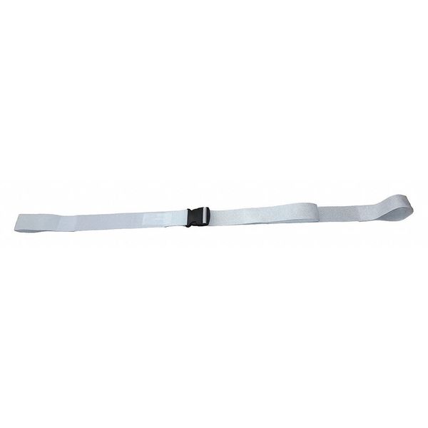 Dick Medical Supply Strap, White, 7 ft. L x 2-1/2" W x 3" H 47172 WH