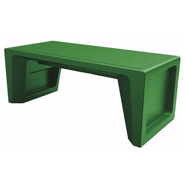Cortech Rectangle Utility Table, 48" X 48" X 18", Polyethylene Top, Green 136484GN