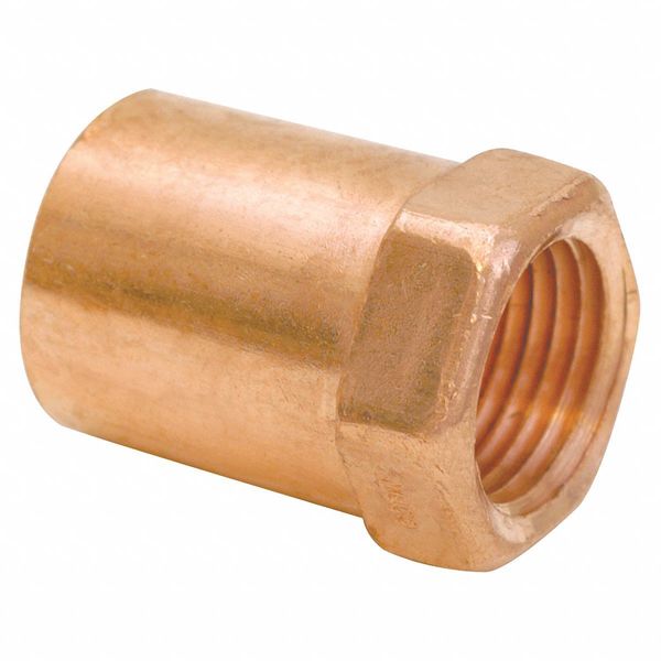 Zoro Select Adapter, Brass, Pipe Size 1/2" 85927