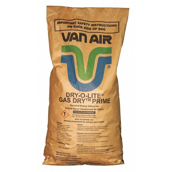 Van Air Systems Replacement Air Desiccant Bag Deliquescent DOL - 50# Bag