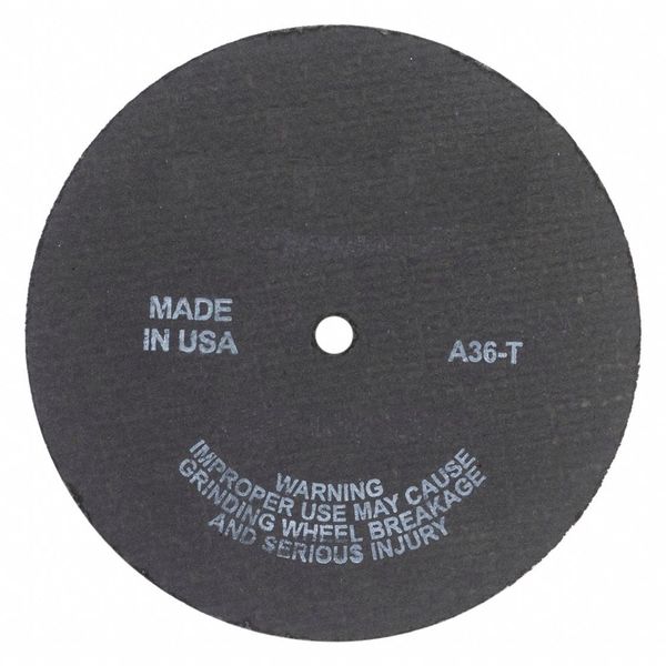 Zoro Select Abrasive Cut-Off Wheel, 4" dia. 66252850574