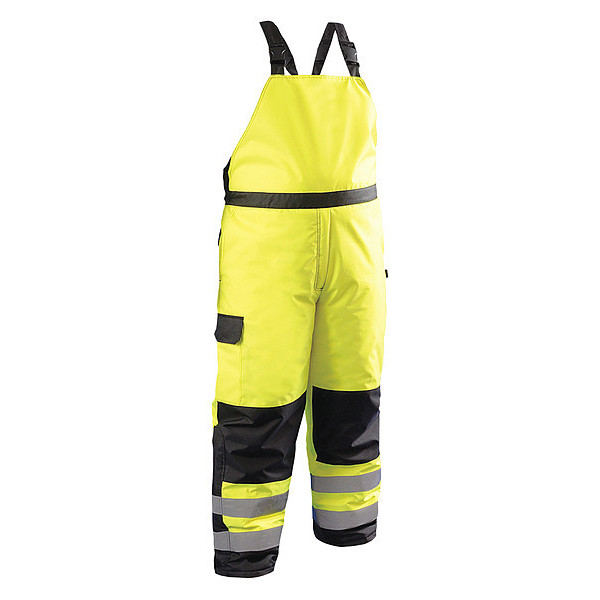 Occunomix Rain Pants, Yellow, 5XL, Fits Waist 60 to 62" LUX-WBIB-Y5X