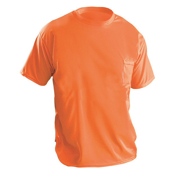 Occunomix T-Shirt, XL, Orange, Polyester LUX-XSSPB-OXL