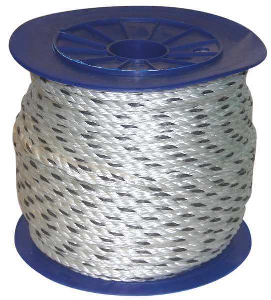 Zoro Select Rope, 600ft, Blk Tracer/Wht, 293lb, Cmposite 720120-W1B-00600-07209