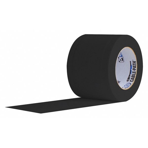 Protapes Cable Path, 30 yd. L, Black, 4 in. W Cable Path