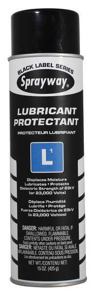 Sprayway Lubricant Protectant, Aerosol Can, 20 Oz. SW288