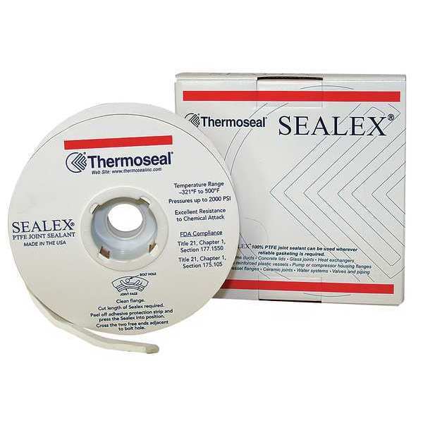 Sealex Joftt Sealant, 1" W, White, 20 ft. L SX0000-1000-0020