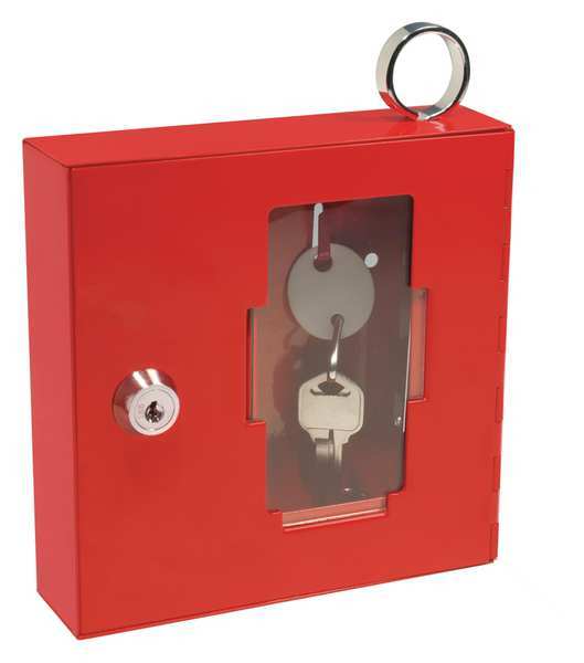 Barska Key Box, Steel, Enamel, 5-3/4inHx1inW AX11826