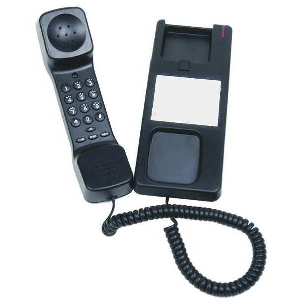 Bittel Hospitality Telephone, Analog, Wall or Desk Black 41T-5 MW (BK)