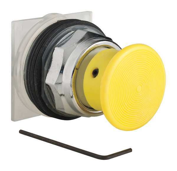 Schneider Electric Push Button operator, 30 mm, Yellow 9001KR24Y
