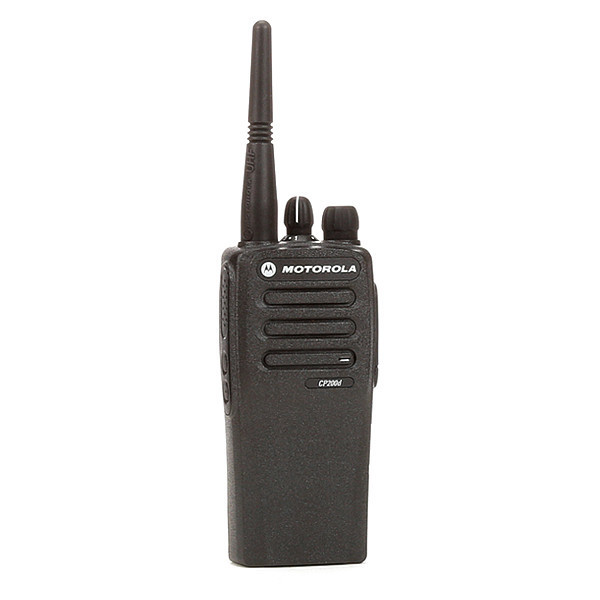 Motorola Digital Portable Radio, UHF, 4W, 16Channels CP200D AAH01QDC9JA2