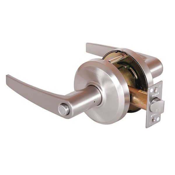 Dormakaba Lever Lockset, Mechanical, Privacy, Grade 2 QCL240A619S4478S