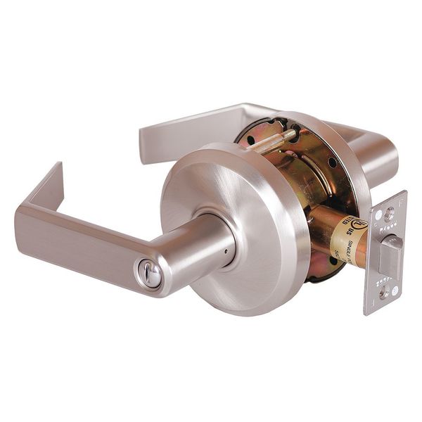 Dormakaba Lever Lockset, Mechanical, Privacy, Grade 2 QCL240E619S4478S