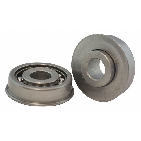 Schatz Bearing Flanged Ball Bearing, 1-3/4in dia, 5/8in W AF4856