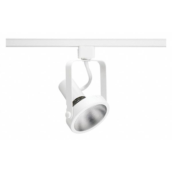 Juno Lighting Track Fixture, Open Back Spot, 75W, 120V R533 WH