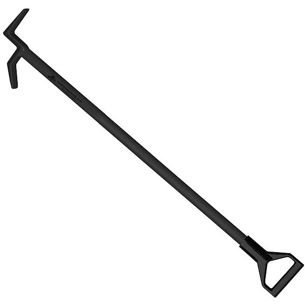 Leatherhead Tools NY Hook, 4 ft. Black Powder Coat, w/ D-Handle NYH-4-D