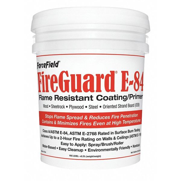 Fireguard Fire Resistant Intumescent Coating, 55gal F FG E84 G55