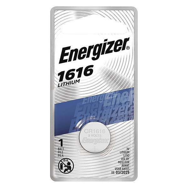 Energizer Coin Cell, 1616, 3V ECR1616BP