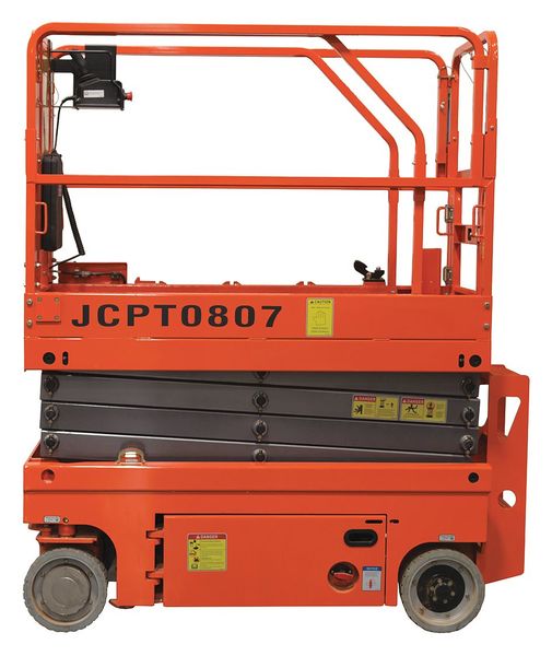 Ballymore Scissor Lift, Yes Drive, 500 lb Load Capacity, 7 ft 2 in Max. Work Height DMSL-19