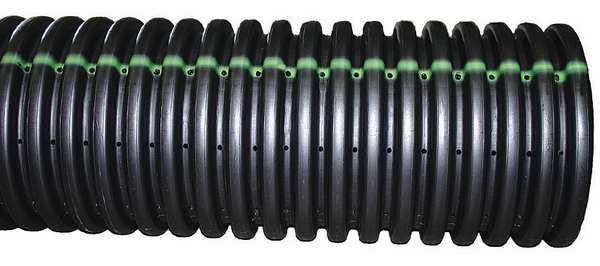 Advanced Drainage Systems 4" x 10 ft. Perforated Corrugated Drainage Pipe 4040010