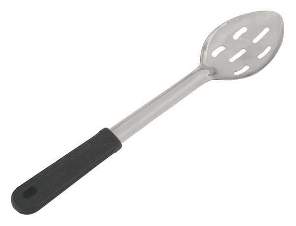 Crestware Slotted Spoon, Black, 13-1/2 in. L PHS13S