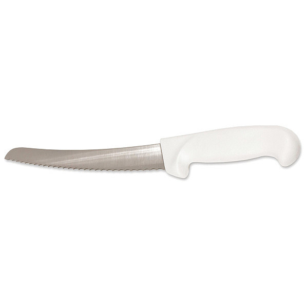 Crestware KN31 Chef Knife,Straight,10 in. L,White