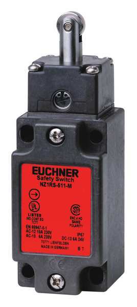 Euchner 2NC/2NO Limit Switch IP 67 NZ1RS-3131-M