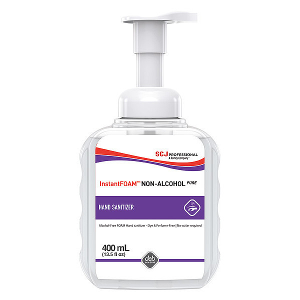 Sc Johnson Professional Hand Sanitizer, Non-Alcohol, 400mL, PK12 55815